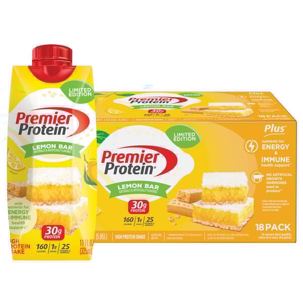 Premier Protein Lemon 🍋 Bar "Sabor de Temporada"